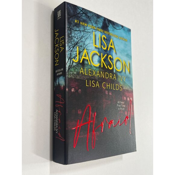 Afraid Three Stories Lisa Jackson Alexandra Ivy Lisa Childs Romantic Suspense - Picture 2 of 4